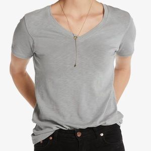 American Giant 100% Cotton Premium Slub V-Neck Tee S